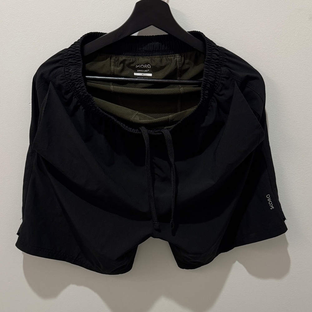 Men’s Black Athletic Shorts